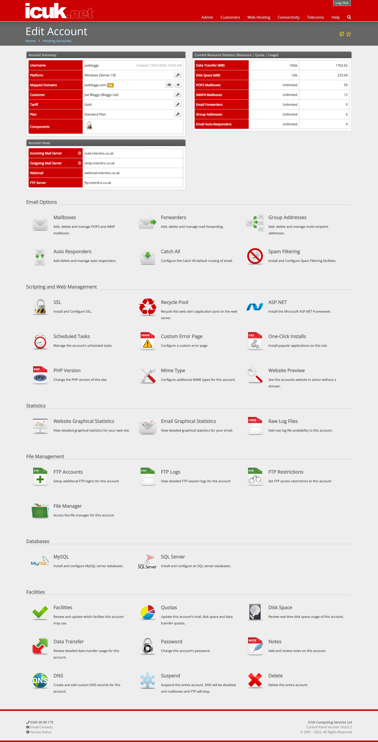 Shared Windows Hosting
